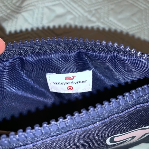 Vineyard Vines Pink Whale Pouch Wristlet (Target) - Picture 2 of 6
